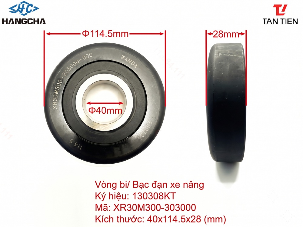 Vòng Bi Xe Nâng HANGCHA XR30M300-303000-000